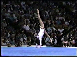 Theresa Kulikowski - Compulsory Floor Exercise - 1996 Olympic Trials