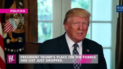 Trump plummets in Forbes 400 list of richest Americans