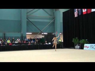 Yuqing Yang - Clubs Final - 2012 Kellogg's Pacific Rim Championships