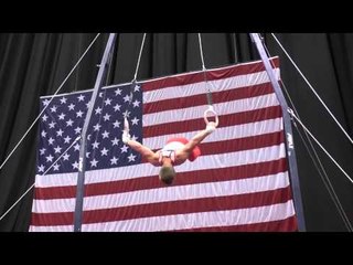 Allan Bower - Still Rings - 2014 P&G Championships - Sr. Men Day 2