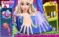 Princess Elsa Beauty Salon - Nail & Hair Salon And Back & Leg Spa Games For Girls