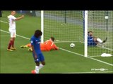 Roma U19's score vs Chelsea U19's after a error from the goalkeeper