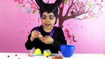 Disney Princesses In Real Life DANCE OFF Maleficent Vs Elsa Vs Belle CANDY SURPRISE EGG Prank Frozen