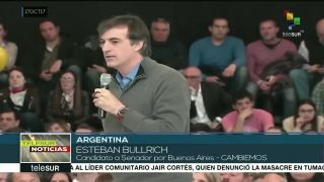 Argentina: Macri cierra campaña de Cambiemos en Buenos Aires