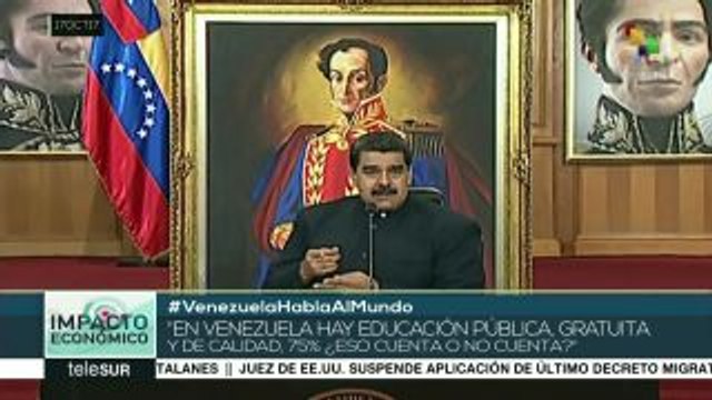 Presidente Maduro analiza los retos económicos para Venezuela