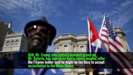 Trump Blames Cuba for Attacks That Sickened U.S. Diplomats