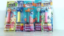 Pez Candy Dispensers with Finding Nemo Dory, Bruce Shark, Winnie the Pooh, Rio 2 Bird / TUYC