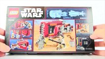 LEGO STAR WARS The Force Awakens Reys Speeder Set Review (75099)