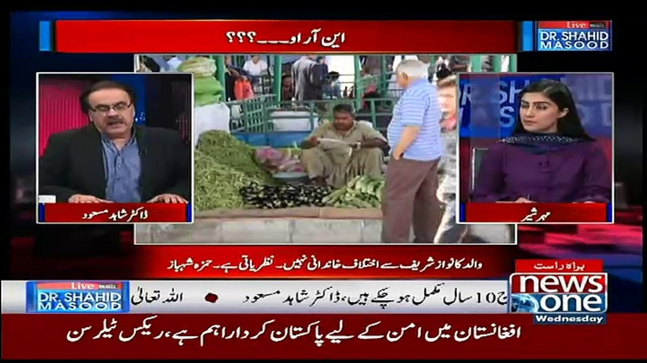 Live With Dr Shahid Masood – 18th October 2017