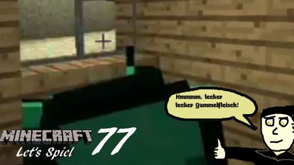 Minecraft "Let's Spiel" (Let's Play) 77: Gammeliges Essen