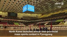 North Korea's annual inter-provincial mass sports contest begins