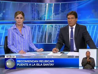 Recomiendan reubicar puente a la Isla Santay