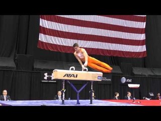 Bobby Baker - Pommel Horse - 2014 P&G Championships - Sr. Men Day 2