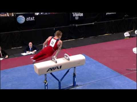 Jonathan Horton - Pommel Horse - 2008 Olympic Trials - Day 1 - Men