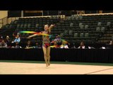 Jazzy Kerber - Ribbon - All Around Final - 2013 U.S. Rhythmic Championship