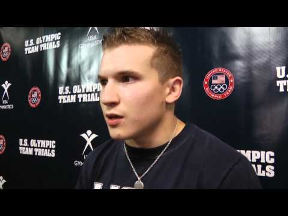 Jonathan Horton After Olympic Trials - Day 1