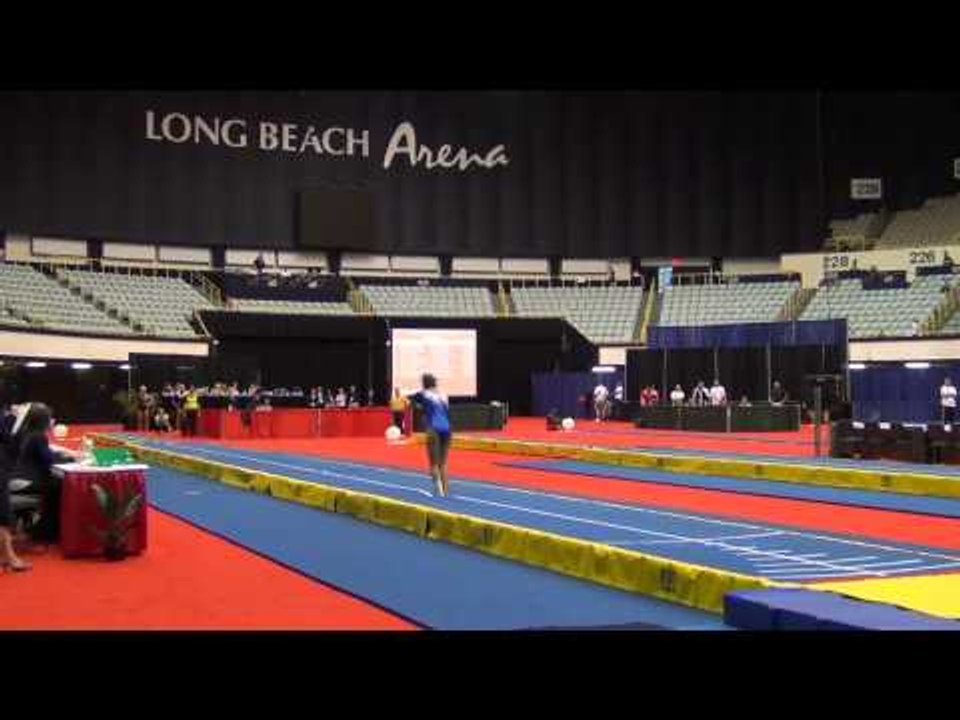 Stephanie Rennie - Tumbling Finals 1 - 2012 U.S. Elite Championships ...