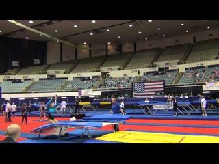 Haley Harper - Double Mini - 2012 U.S. T&T Elite Championships - Senior Prelims