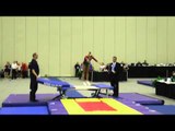 Breanne Millard - Double Mini Finals Pass 1 - 2014 USA Gymnastics Championships