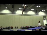 Stewart Pritchard - Double Mini Finals Pass 1 - 2014 USA Gymnastics Championships