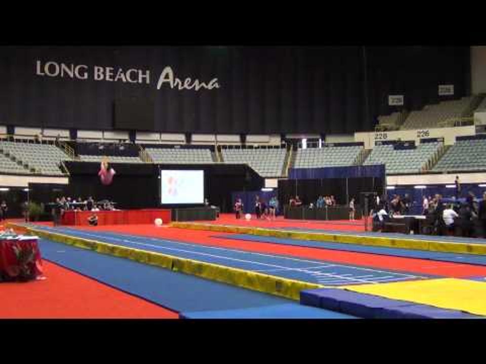 Natalya Beneschott - Tumbling 1 - 2012 U.S. T&T Elite Championships - Senior Prelims
