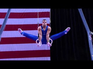 Danell Leyva - Still Rings - P&G Championships - Men - Day 2