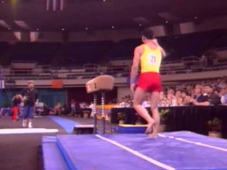 Li Rongjie - Vault - 2001 Pontiac American Team Cup - Men