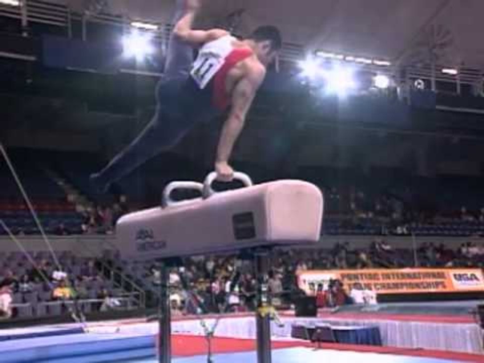 David Henderson - Pommel Horse 2 -2000 Pontiac International Team Championships - Men