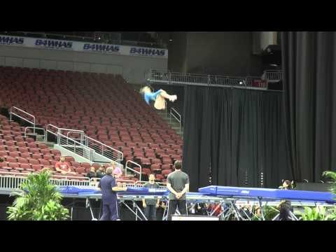 Erynn Stier - Trampoline Prelims - 2014 USA Gymnastics Championships