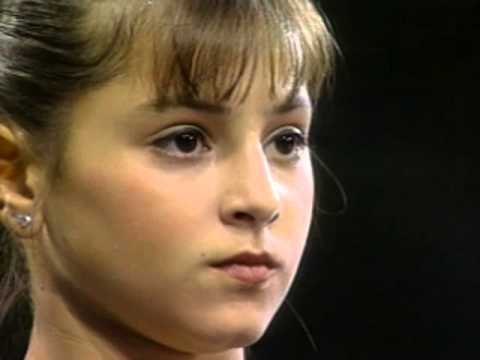 Dominique Moceanu - Vault 1 - 1997 U.S. Gymnastics Championships - Women - Day 2