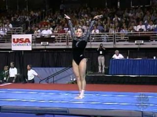Mohini Bhardwaj - Vault 2 - 2001 U.S. Gymnastics Championships - Women - Day 2