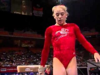 Jaycie Phelps - Vault 2 - 1996 U.S Gymnastics Championships - Women