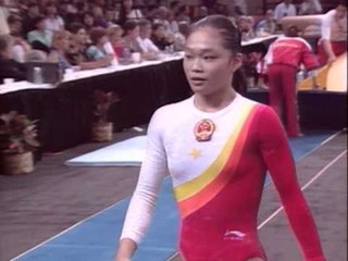 Huang Mandan - Vault - 2001 Pontiac American Team Cup - Women