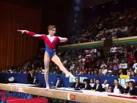 Elena Dogopolova - Balance Beam - 1995 McDonald's American Cup