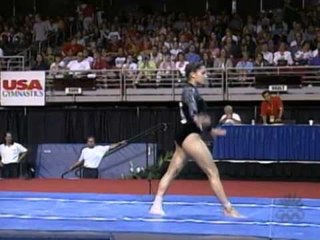 Mohini Bhardwaj - Vault 1 - 2001 U.S. Gymnastics Championships - Women - Day 2