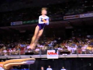 Natalie Foley - Vault - 2001 U.S. Gymnastics Championships - Women - Day 1