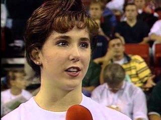 Vanessa Atler & Kristy Powell - Interview - 1997 U.S. Gymnastics Championships - Women - Day 2