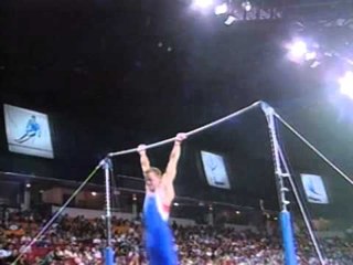 John Macready - High Bar - 1997 U.S. Gymnastics Championships - Men