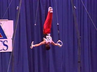 Vitaly Rudnitsky - Still Rings - 1995 Visa Gymnastics Challenge - Men