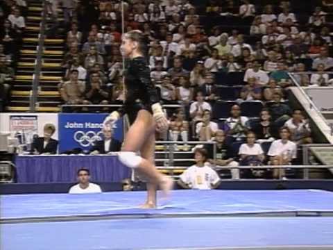 Dominique Moceanu - Vault 1 - 1998 U.S. Gymnastics Championships - Women - Day 1