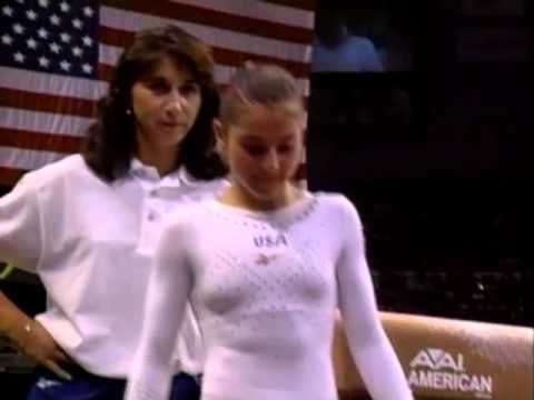 Dominique Moceanu - Vault 2 - 1998 U.S. Gymnastics Championships - Women - Day 2