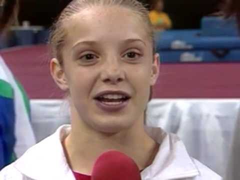 Vanessa Atler - Interview - 1997 U.S. Gymnastics Championships - Women - Day 1