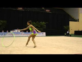 Ekaterina Komarova - Hoop Finals - 2013 U.S. Rhythmic Championships