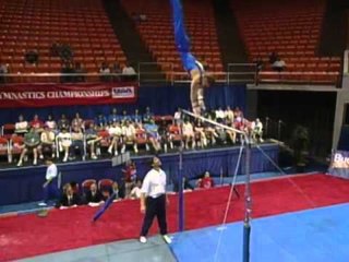 Scott Keswick - High Bar - 1996 U.S. Gymnastics Championships - Men
