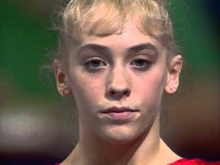 Jaycie Phelps - Vault 1 - 1996 U.S Gymnastics Championships - Women