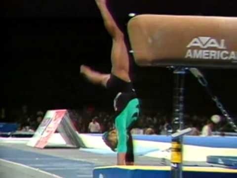 Dominique Dawes - Vault 1 - 1995 U.S. Gymnastics Championships - Women - All-Around