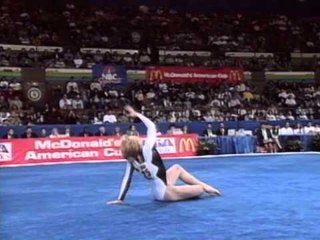 Amanda Borden - Floor Exercise - 1995 McDonald's American Cup
