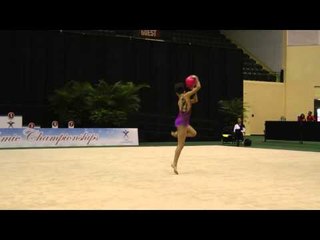 Michelle Kriner - Ball Finals - 2013 U.S. Rhythmic Championships