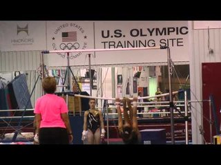 At The Ranch... training with Amelia Hundley (Bars)