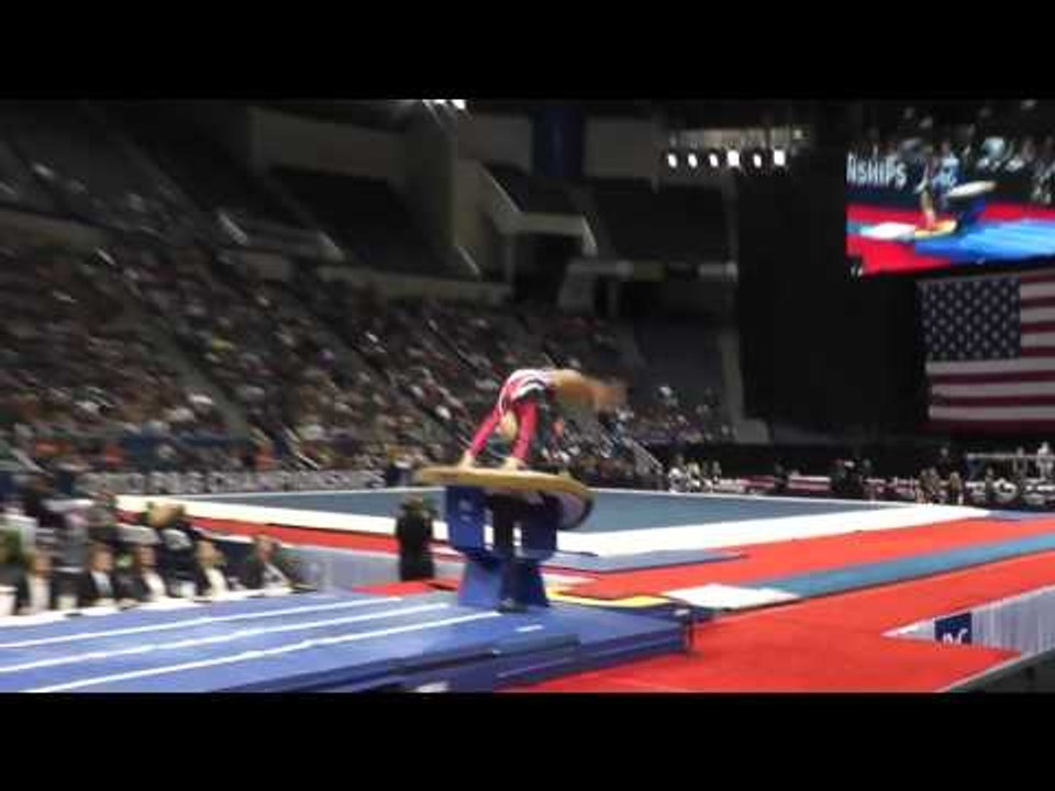 Maggie Nichols - Vault - 2013 P&G Championships - Sr. Women - Day 1
